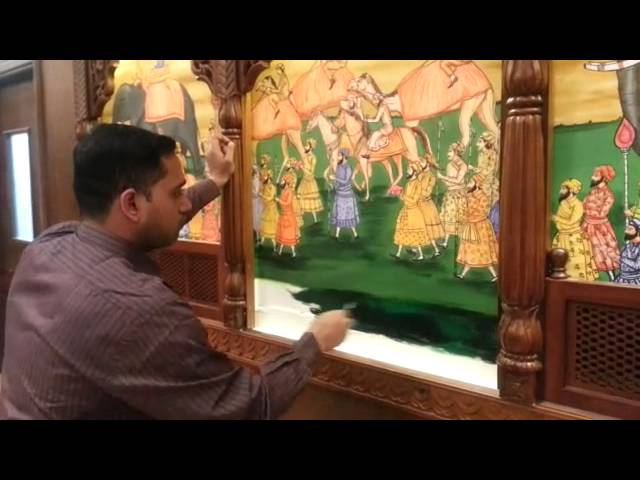 India palace painting