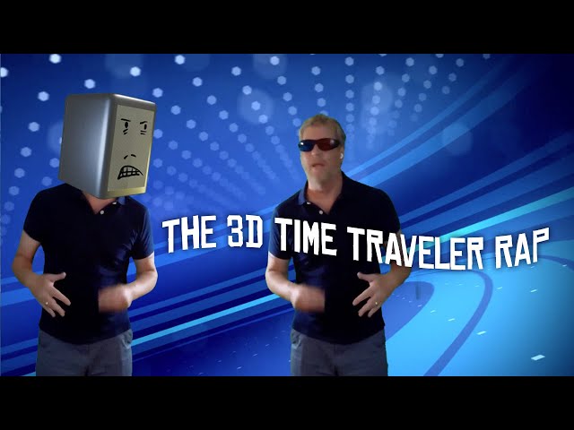 3D Time Travel Rap - for VR and Anaglyph
