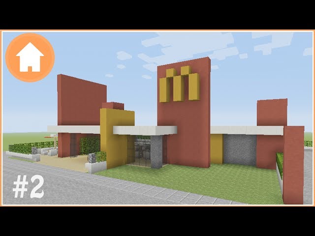 Minecraft Tutorial: How to Build a McDonald's in Minecraft #2