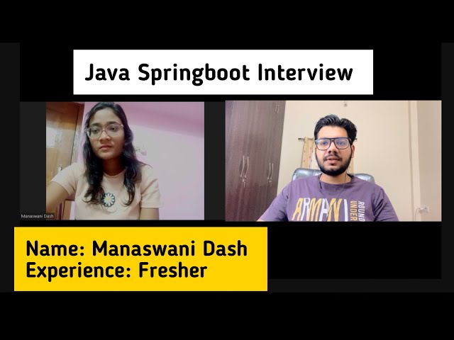 Core Java Freshers Interview [100% Real]