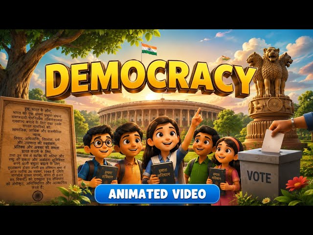 Democracy Class 9 Animated Video | NCERT Chapter 1 Democracy in Animation |