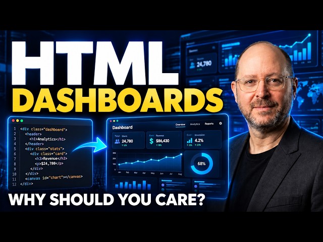 HTML Dashboards: What Are They and Why Should You Care?