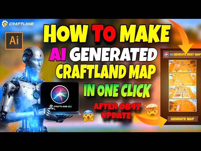 How To Make Craftland Map With Ai🤯| New Ai Craftland Map Trick | VIP GAMERS #freefire #craftland #ai