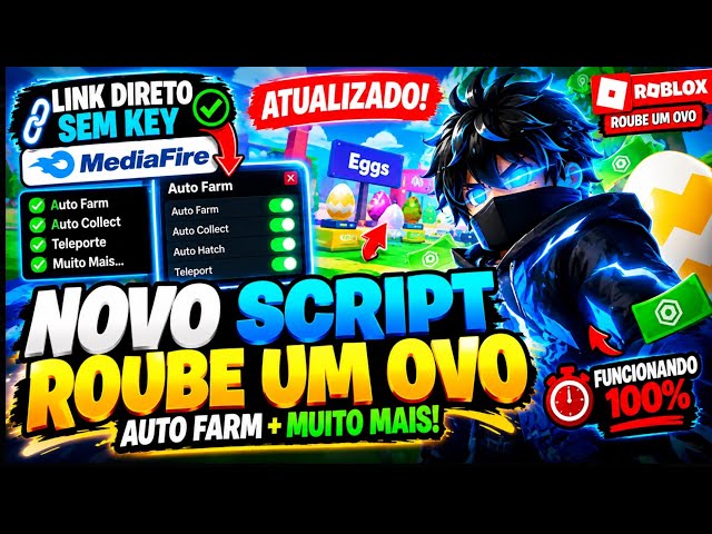 DIRECT LINK! BEST UPDATED STEAL AN EGG SCRIPT NO KEY! BEST SCRIPT EVER!