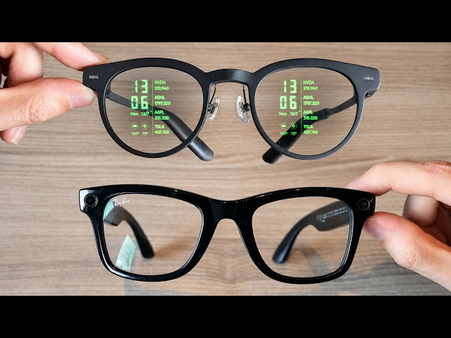 Smart Glasses With a Display - MemoMind One vs Ray-Ban Meta Gen 2