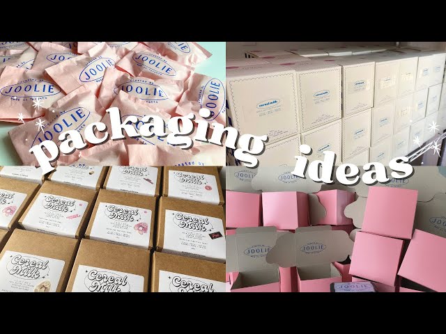Small Business Packaging Ideas | Packing candles tips and hacks on a budget | DIY cheap & cute ideas
