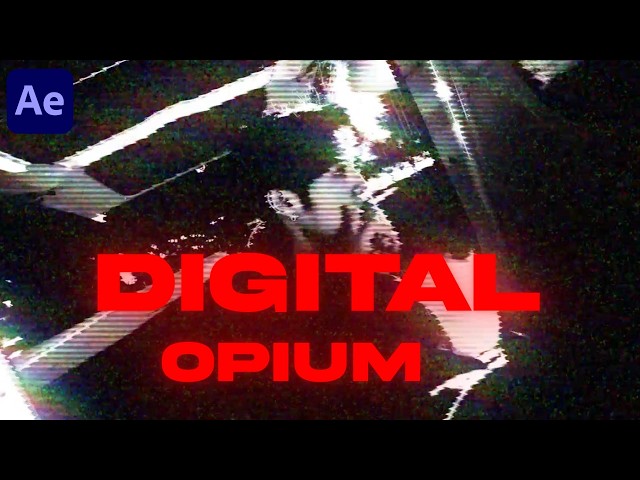 How To Create the CRT OPIUM Effect