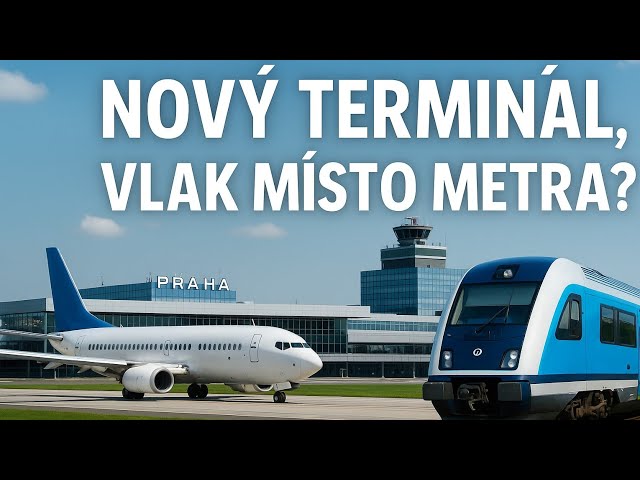 ,,Nový vlak, terminál i město?!Budoucnost letiště vás překvapí"