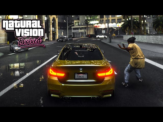 NaturalVision: Evolved ✪ GTA 6 Graphics - New Ultra Realistic Graphics Mod - GTA 5 Gameplay!