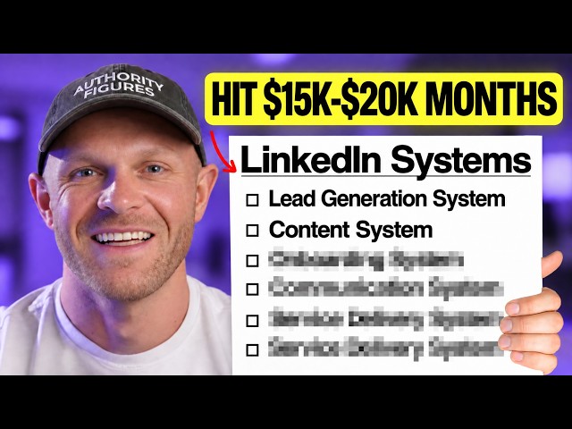 how to add $20k+ per month using linkedin (the full system)