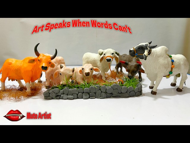 How to Make Cute Clay Animals Easy | DIY Polymer Clay Animal Tutorial