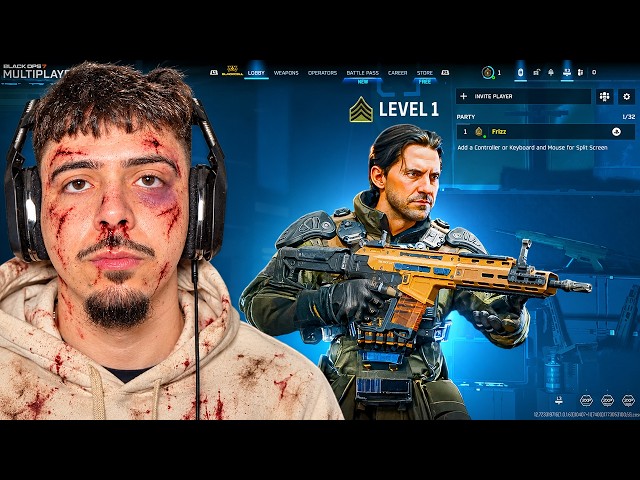 I reset to LEVEL 1 Again on Black Ops 7 💔