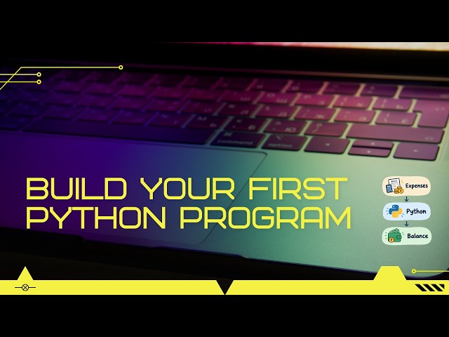 Build Your First Python Program: Expense Calculator for Beginners