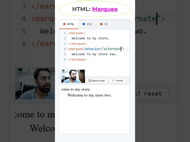 HTML marquee Slider #htmltutorial #coding #marquee
