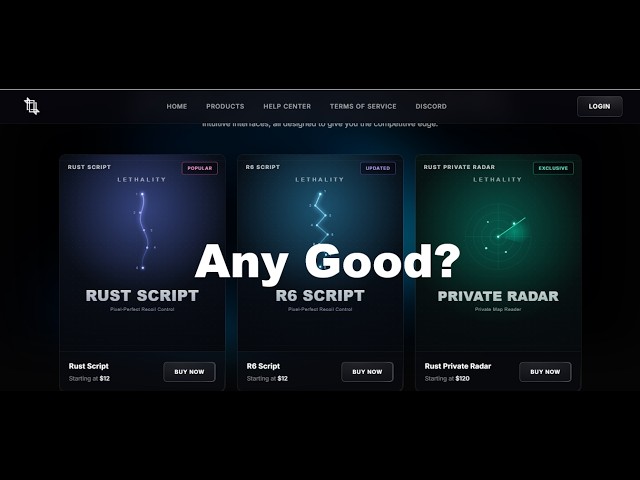 Rust Lethality. Club Script Review Trash or Ass?