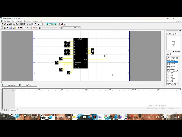 LogicWorks - LAB4 - Micro Processor - part 2