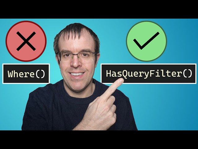 Why your Entity Framework Core app needs query filters