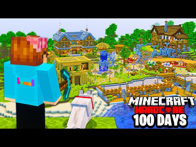 I Played Minecraft The Way I ACTUALLY Wanted to... (100 Days)