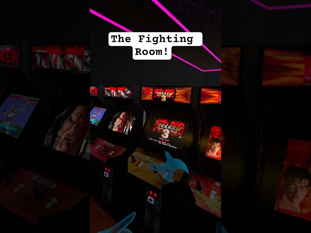The Rave Has a Fighting Game Room?!#therave #emuvr #fightinggames #arcade