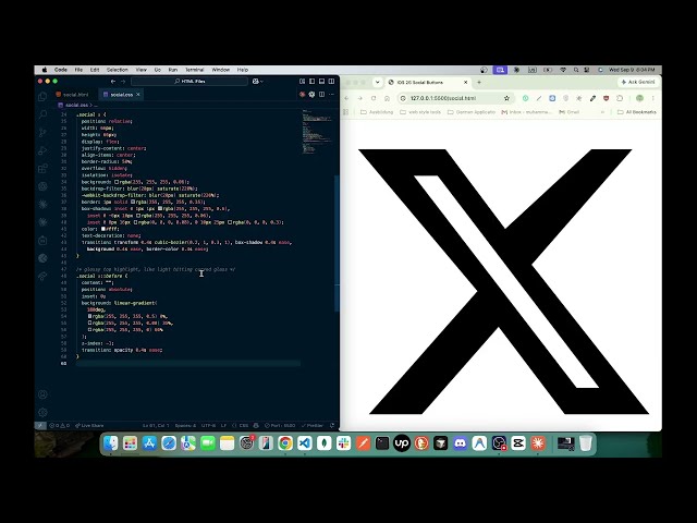 iOS 26 Liquid Glass Buttons with Pure HTML & CSS | No JavaScript!