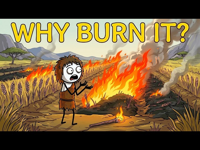 Why Did Ancient Humans Burn the Land That Fed Them?