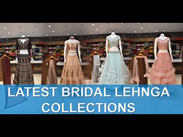 Bridal crop top Lehenga's at She needs Sarees and Ready-mades Part-2