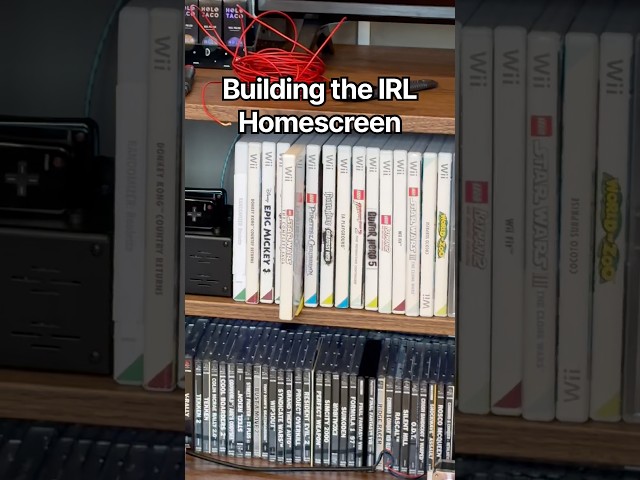 Building The IRL Homescreen!