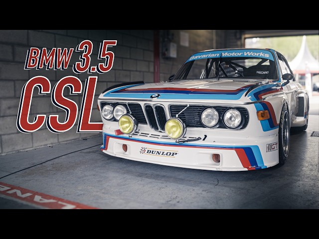 Onboard: BMW 3.5 CSL on Spa - HQ engine sound