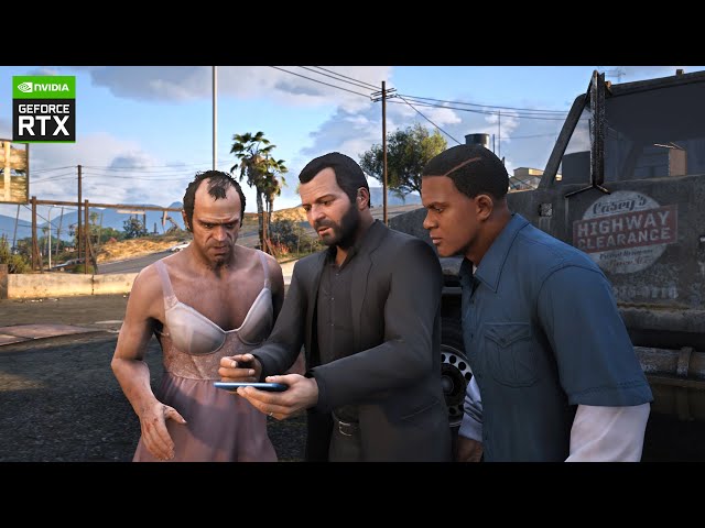 GTA 5 'Blitz Play' Mission on RTX™ 3090 - QuantV 3.0.0 Realistic Graphics Mod Gameplay - Maxed Out