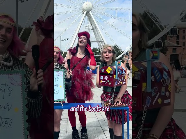EP. 1 What’s Your Letter 💌 our non-binny boots entered the chat!! #WhatsYouLetter #lgbtqia #pride