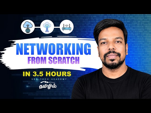 Networking Course in 3.5 Hours | Complete Networking Basics for Beginners | VEP Tech Academy