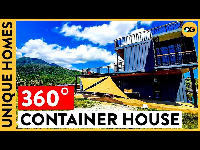Incredible Container House with an Amazing 360° View of Mt. Makiling | Unique Homes | OG