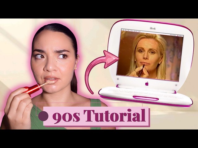 I Tried Following an Authentic 90s Makeup Tutorial