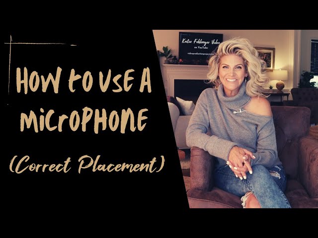 How to Use a Microphone (Lav Mic, Condenser Mic & Shotgun Mic Placement)