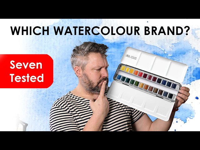7 Watercolour Brands Tested - Which should I buy?