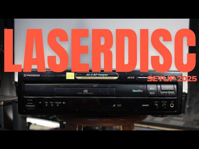 The Retro Home Theater Tech You Wish You Had | My 2025 Home Theater Laserdisc Setup