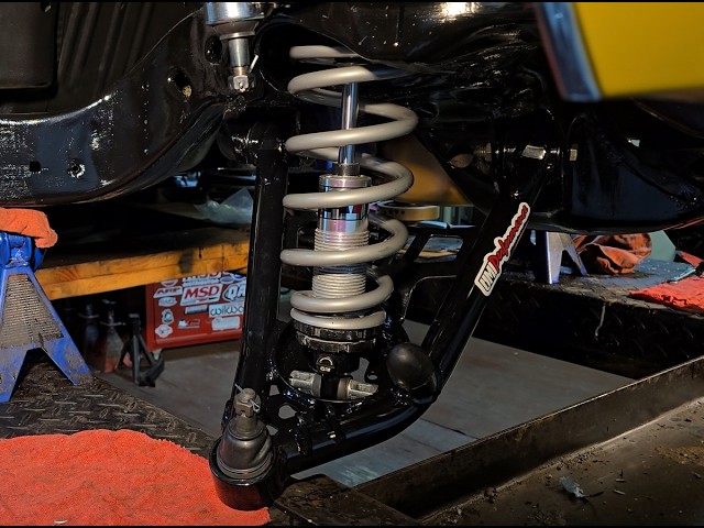 Thornton Headers, UMI Tubular Control Arms, QA1 Coil Over Shocks Install. 2026 Restoration Part 3