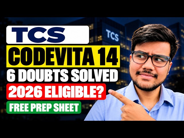 TCS CodeVita Season 14: 6 Doubts Answered From the Official Rules (Is 2026 Batch Eligible?)