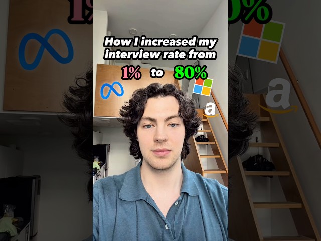 How I went from getting interviews on 1% of my applications to 80%