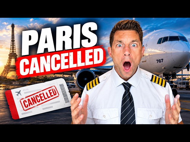 I Was Supposed to Fly to Paris… Then This Happened | Airline Pilot Vlog
