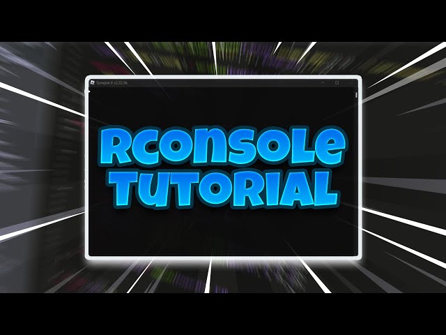How to use rconsole / Console Functions - Syn x + KRNL | Begginner Exploiting Guide