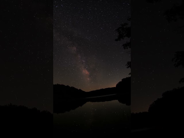 Boley Lake #Milkyway #Timelapse #shorts