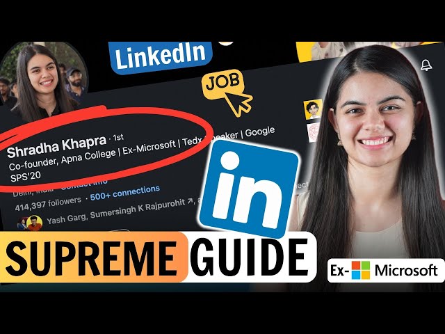 How to create a Great LinkedIn Profile in 2026 | for College Students