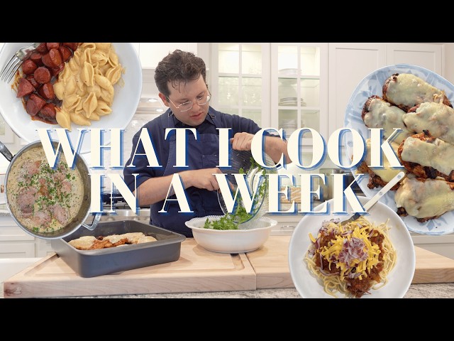 What I Cook in a Week | Testing Fall Recipes and Remaking Childhood Dinners | Harrison Wallace