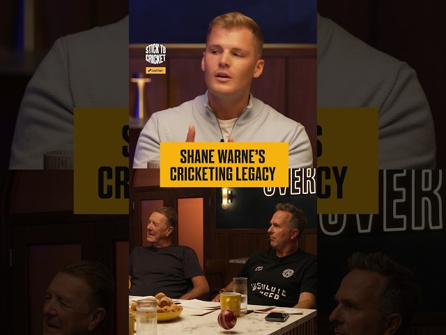 Jackson Warne on diving into his Dad's cricketing past. 🙌