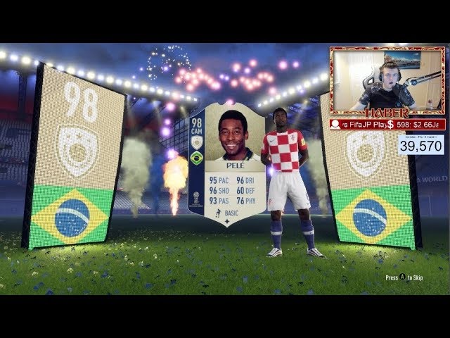 NO WAY! ICON PELE IN A PACK! FIFA 18 WORLD CUP MODE PACK OPENING!