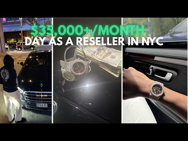 Day As A 17 Year Old Reseller Making $35K / Month in NYC