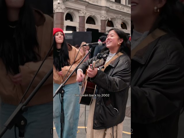 Two girls, one street corner, and 2002 like you've never heard it ❤️