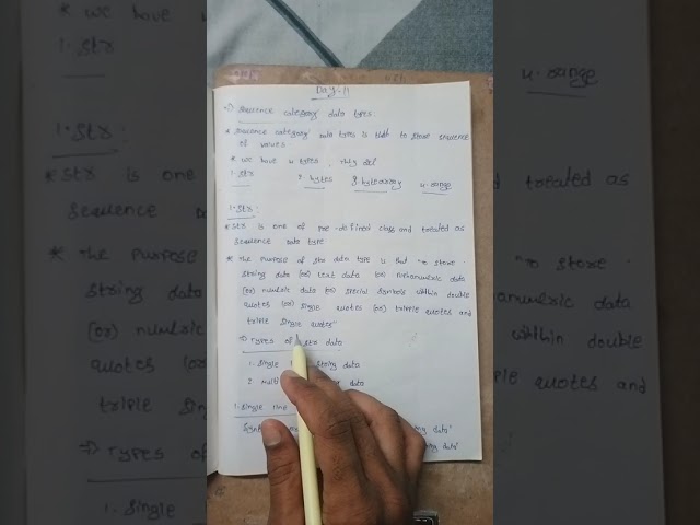 Str in python DAY-11
