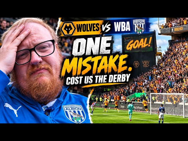 DERBY DAY HEARTBREAK! | Wolves vs WBA Match Vlog